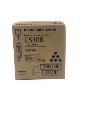 Genuine Ricoh Pro C5300 (828597) Black Toner Cartridge