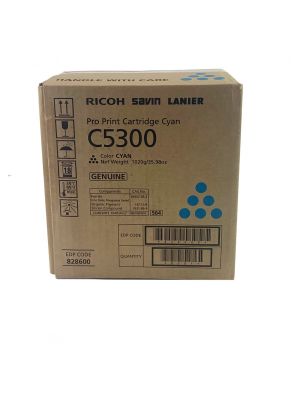 Genuine Ricoh Pro C5300 (828600) Cyan Toner Cartridge