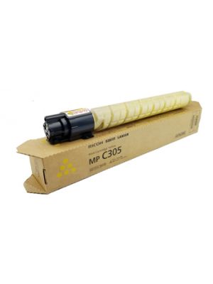 Genuine Ricoh MP C305 Yellow Toner Cartridge