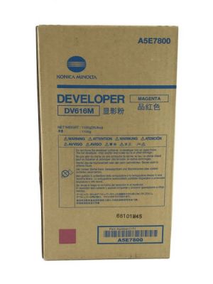 Genuine Konica Minolta DV616M (A5E7800) Magenta Developer