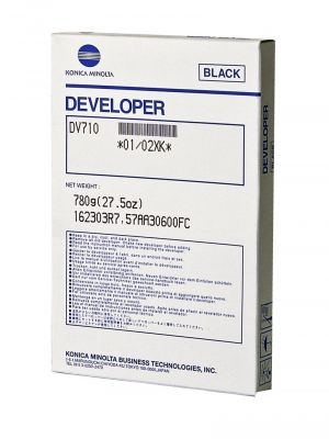 Genuine Konica Minolta  DV710 (02XK) Black Developer