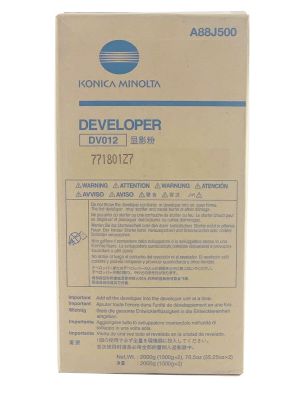 Genuine Konica Minolta DV012 (A88J500) Black Developer