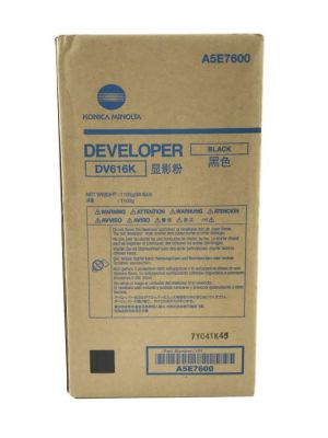 Genuine Konica Minolta DV616K (A5E7600) Black Developer