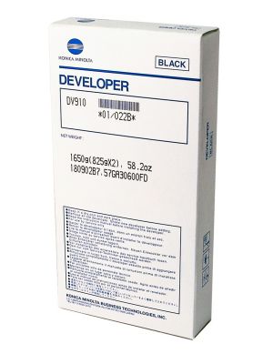 Konica Minolta Bizhub Pro 920 950 Black Developer DV910
